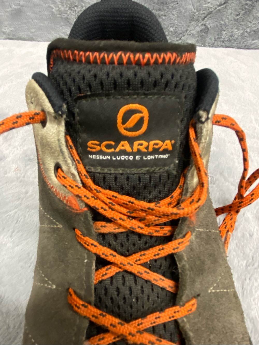 Scarpa Gecko Lite Climbing Hiking Trail Shoes Men’s 10.5 Women’s 9.5 Gray Black - Picture 8 of 11